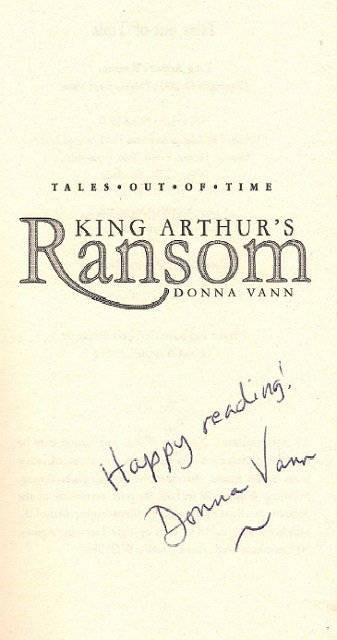 self catering uk king arthurs ransom signed