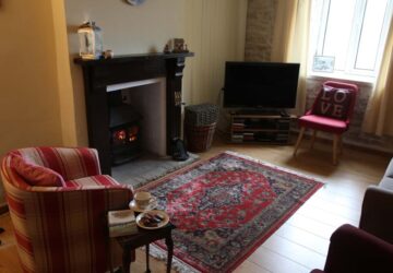 self catering holiday cottages living area
