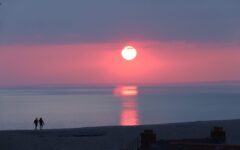 sunset from our self catering holidays