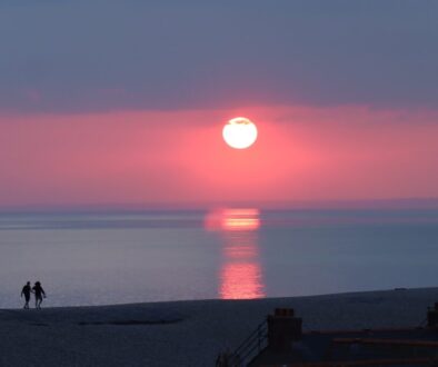 sunset from our self catering holidays