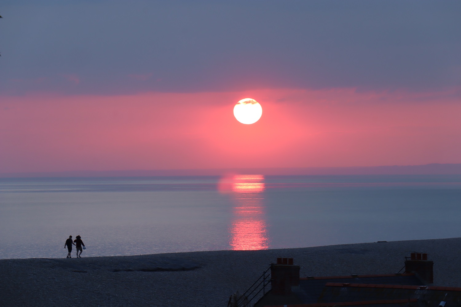 sunset from our self catering holidays